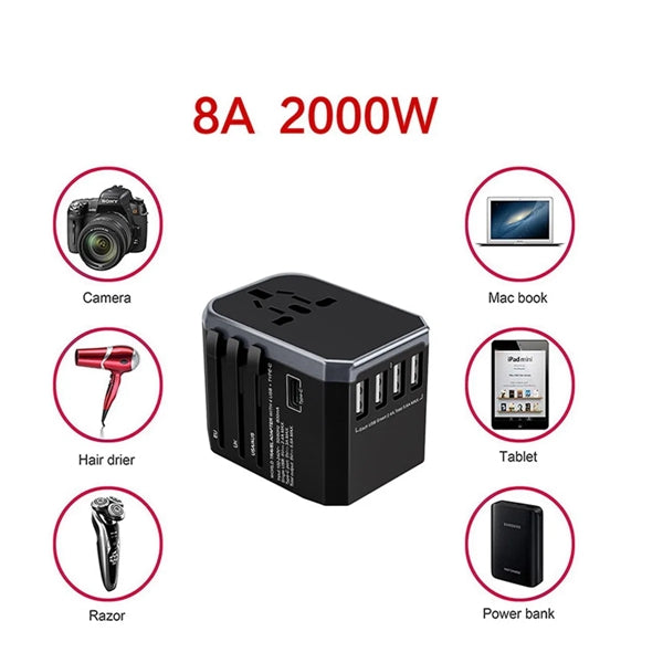 Multifunctional Travel Adapter