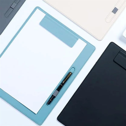 Pu Leather Magnetic Clipboard
