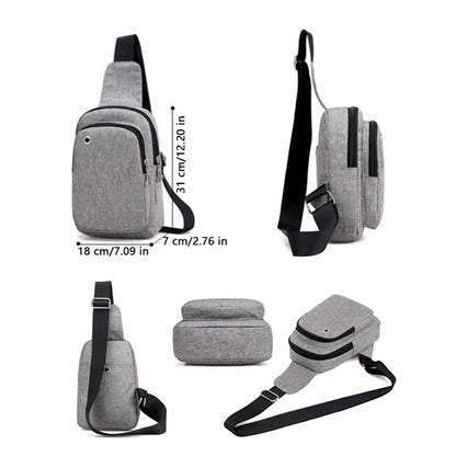Sling Chest Bag for Casual Outdoor Hiking Traveling