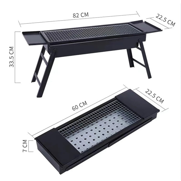 Household Mini Barbecue Grill With Seasoning Board