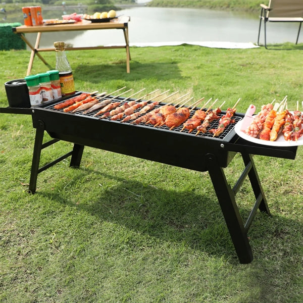 Household Mini Barbecue Grill With Seasoning Board