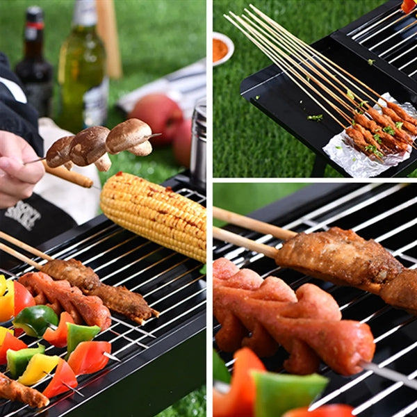 Household Mini Barbecue Grill With Seasoning Board