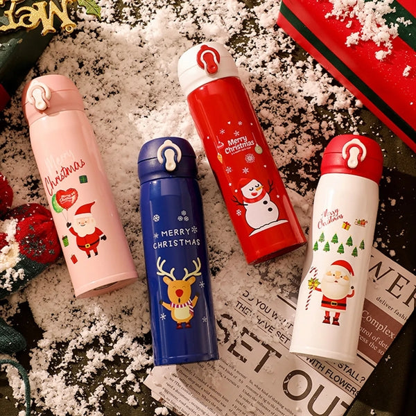 500ml Christmas Insulated Stainless Steel Bottle