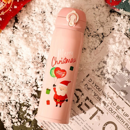 500ml Christmas Insulated Stainless Steel Bottle