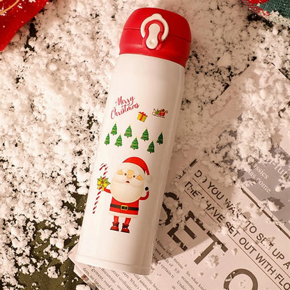 500ml Christmas Insulated Stainless Steel Bottle
