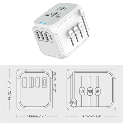 Branded Universal International Travel Plug Adapter