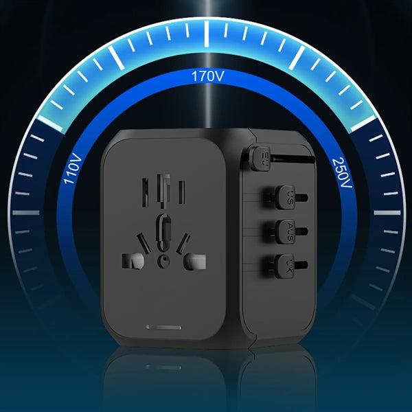 Branded Universal International Travel Plug Adapter