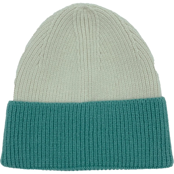 Two Tone Knitted Cuffed Winter Beanie