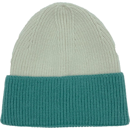 Two Tone Knitted Cuffed Winter Beanie