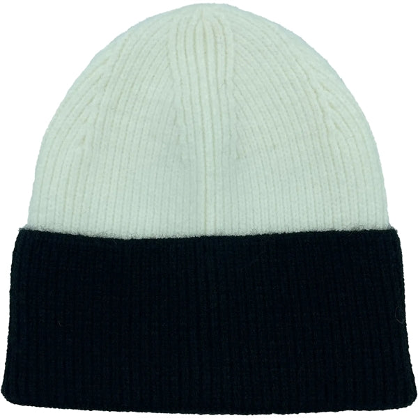 Two Tone Knitted Cuffed Winter Beanie