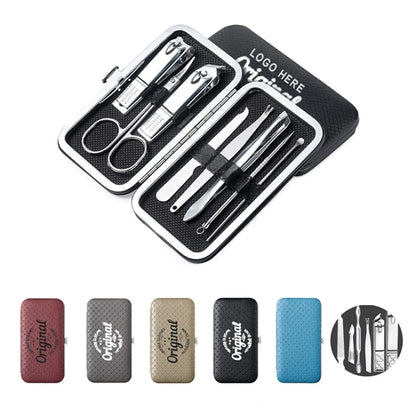 Professional 8 pcs Nail Clippers Kit With Case