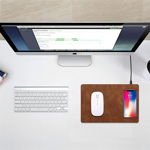 Wireless Charging Mouse Pad Mat