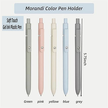 0.5mm Smooth Writing Morandi Color Gel Pens