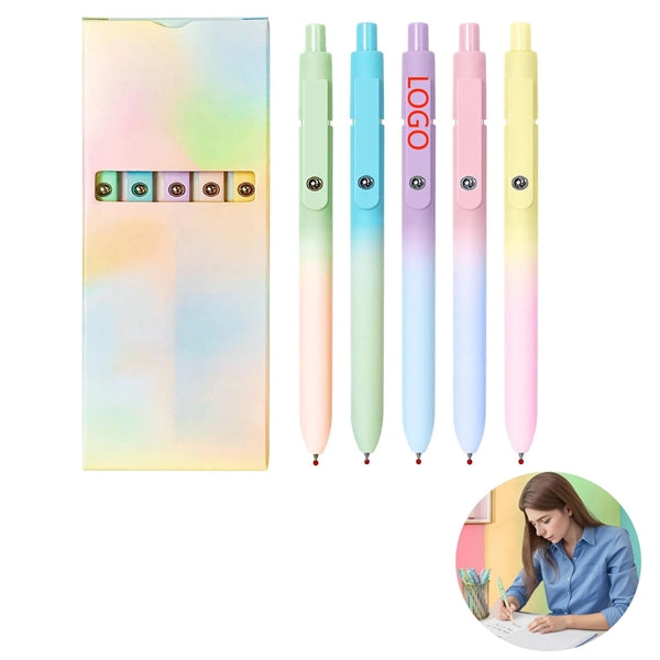 0.7mm High-End Series Gradient Black Ink Pens