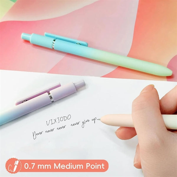 0.7mm High-End Series Gradient Black Ink Pens
