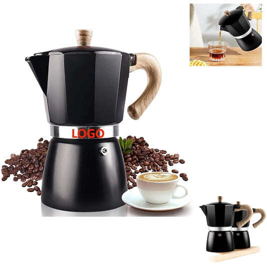 10 OZ 6 Cup Moka Pot Espresso Maker