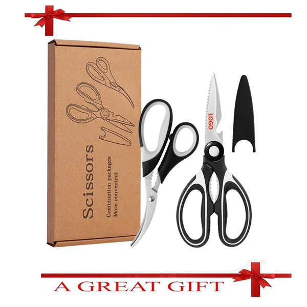 Stainless Steel Kitchen Shears Sharp Scissors Set