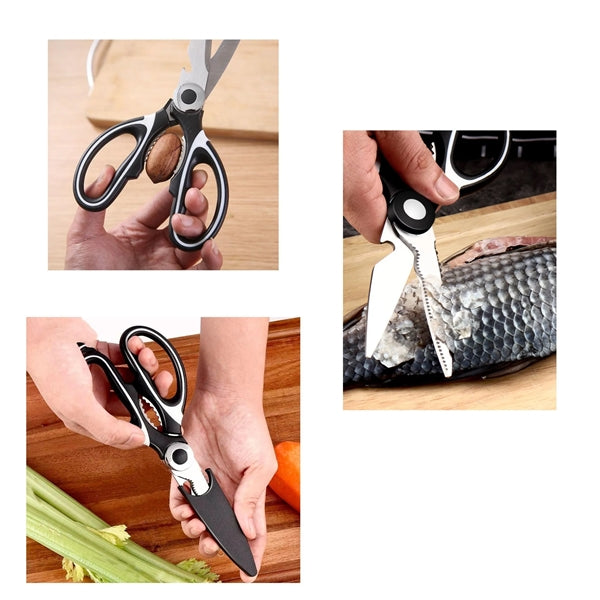 Stainless Steel Kitchen Shears Sharp Scissors Set