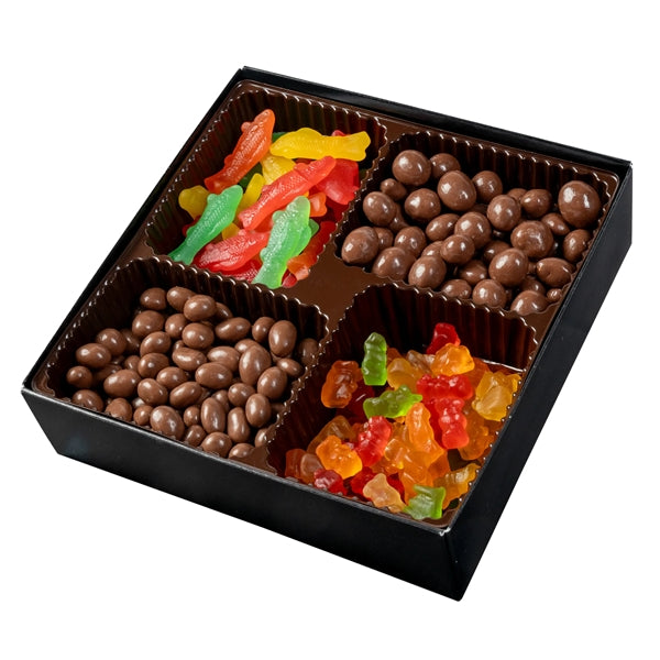 4 Cavity Gift Box with Gourmet Confections