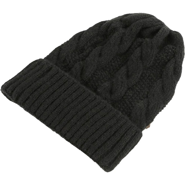 Premium Cable Knit Cuffed Beanie
