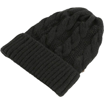 Premium Cable Knit Cuffed Beanie