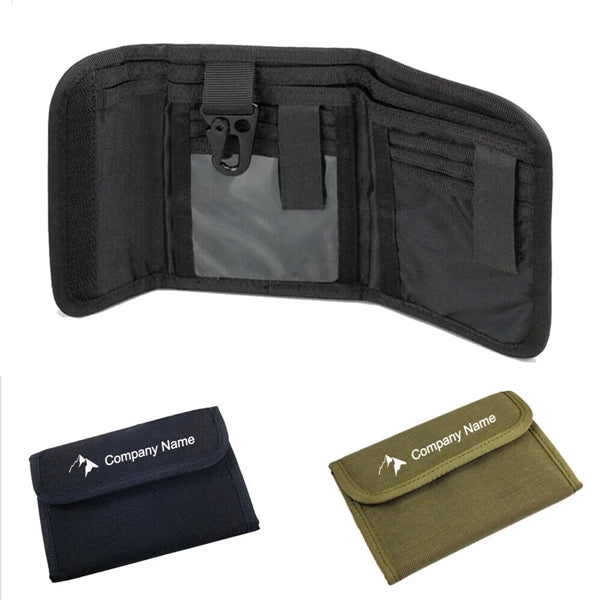 Customized Edc Tactical Nylon Wallet