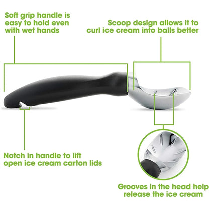 Ice Cream Scoop with Comfortable Handle