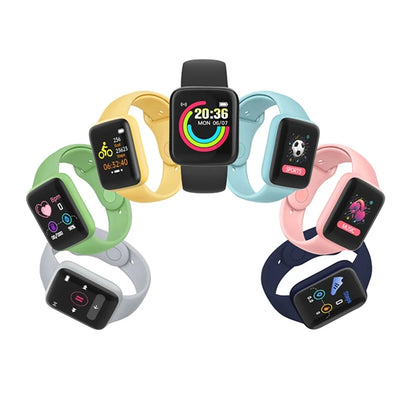 LED Digital BP Blood Oxygen Exercise Smart Watch