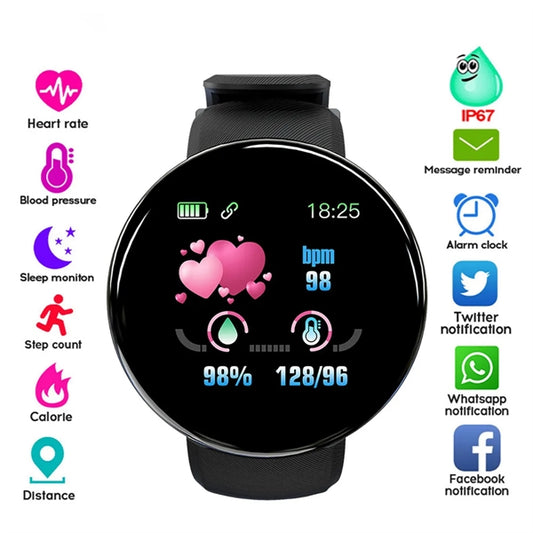 Fitness Activity Tracker Heart Rate Bluetooth Smart Watch