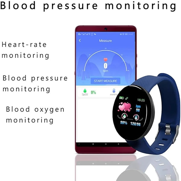 Fitness Activity Tracker Heart Rate Bluetooth Smart Watch