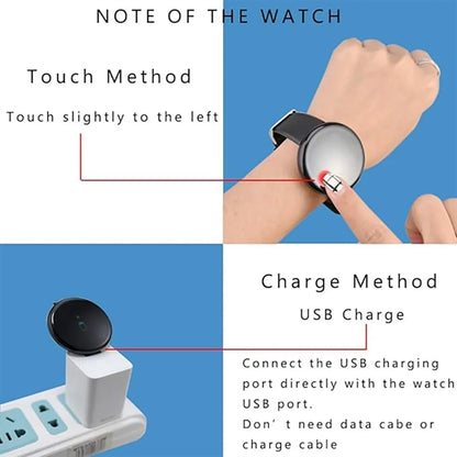 Fitness Activity Tracker Heart Rate Bluetooth Smart Watch
