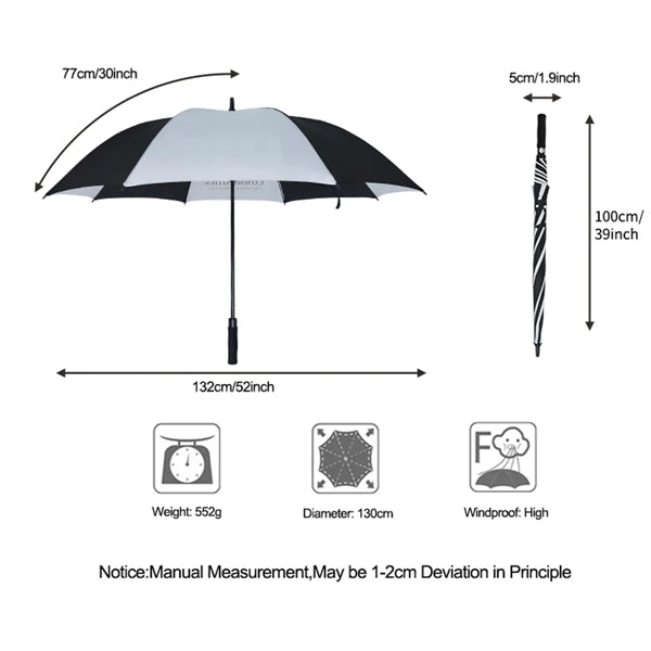 Tour Personalized Golf Umbrella