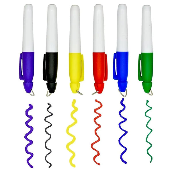 Mini Permanent Markers Golf Ball Pens With Key Chain Clips