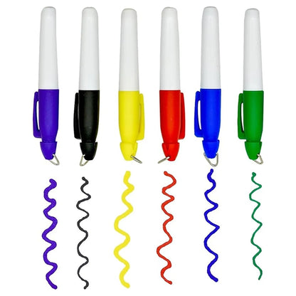 Mini Permanent Markers Golf Ball Pens With Key Chain Clips