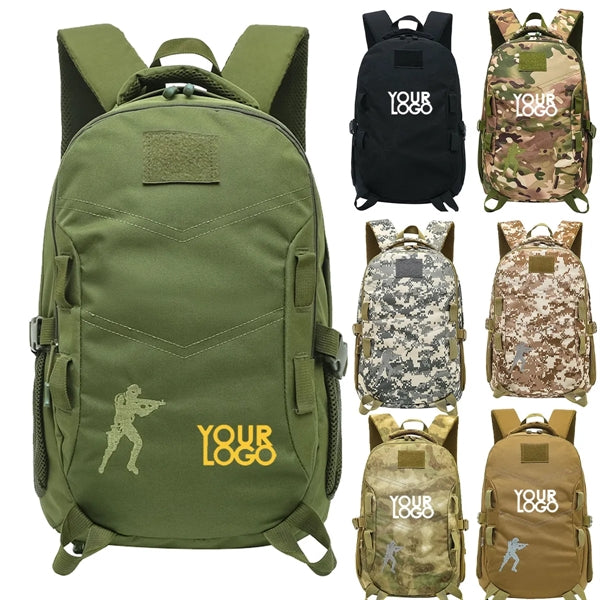 Military Style Backpack Olive Green Travel Sack