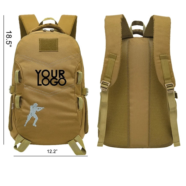 Military Style Backpack Olive Green Travel Sack