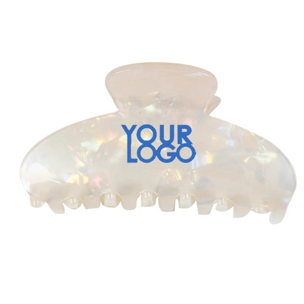Custom Logo Women's Large Pretty Cute Hair Claw Clip