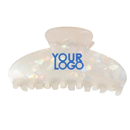 Custom Logo Women's Large Pretty Cute Hair Claw Clip