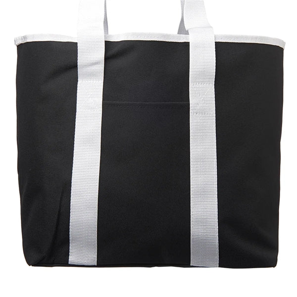 Large Polyester Shopping Tote Bag W/ Handles
