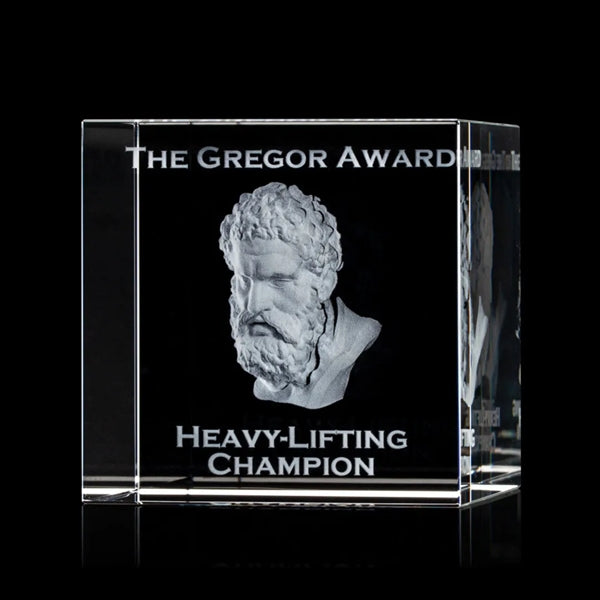 Granby Cube Award 3D