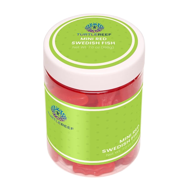 Large Jar Mini Red Swedish Fish