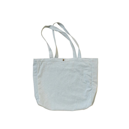 OPEN LAPTOP TOTE - CANVAS/DENIM