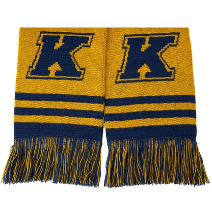 100% Acrylic Knitted Woven Scarf W/ Tassel