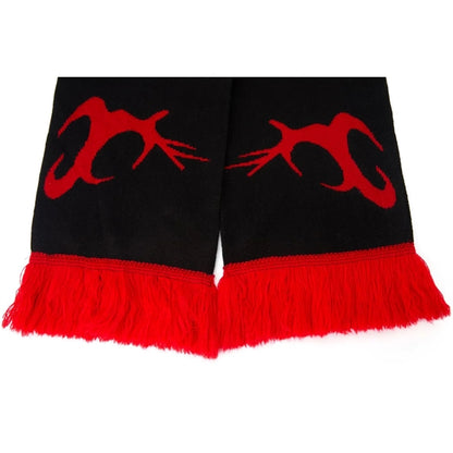 Soft Knitted Woven Scarf W/ Tassel