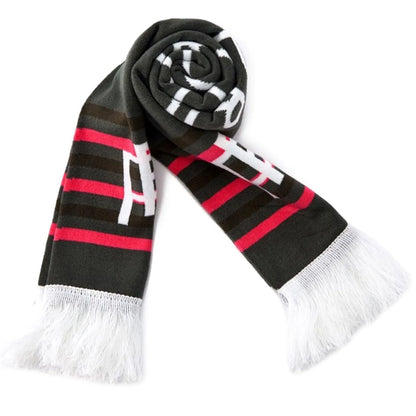 Soft Knitted Woven Scarf W/ Tassel