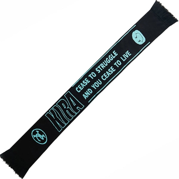 Stretchy Knitted Woven Scarf W/ Tassel