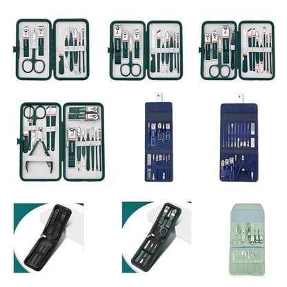 Stainless Steel Toe Finger Nail Clipper Of Manicure Set