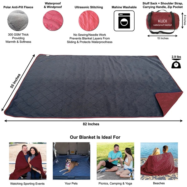 Moisture-Resistant Picnic Mat