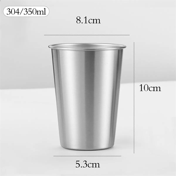 12Oz Stainless Steel Cups