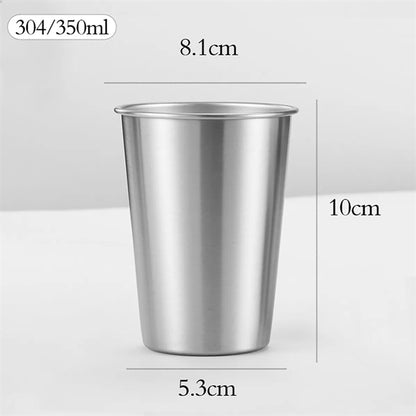 12Oz Stainless Steel Cups